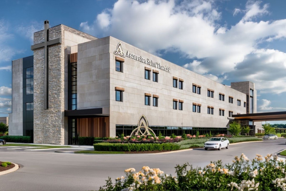 The planned Ascension Saint Thomas Hospital in Clarksville, May 15, 2025. (Contributed, Ascension St. Thomas)