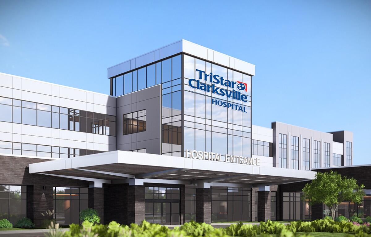 Plans for TriStar Clarksville Hospital on May 30, 2025. (Contributed)