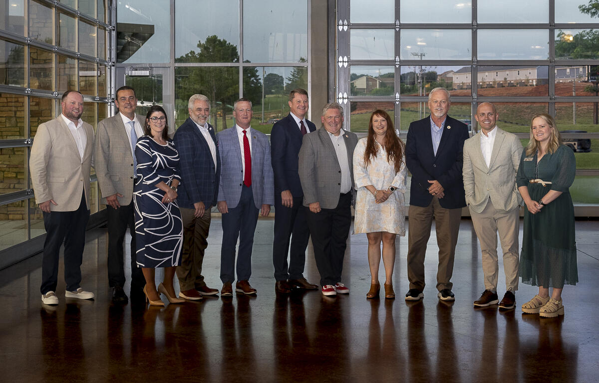 The Board of Directors of the Clarksville Chamber at the 120th Chamber Gala at the Wilma Rudolph Event Center on June 2, 2025 (Jeff Danault)