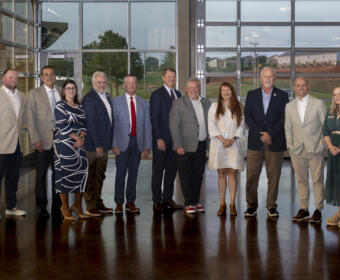 The Board of Directors of the Clarksville Chamber at the 120th Chamber Gala at the Wilma Rudolph Event Center on June 2, 2025 (Jeff Danault)
