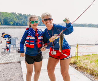 Camp Rainbow fishing tournament at Brandon Springs at Land Between the Lakes on June 11, 2025. (Wesley Irvin)