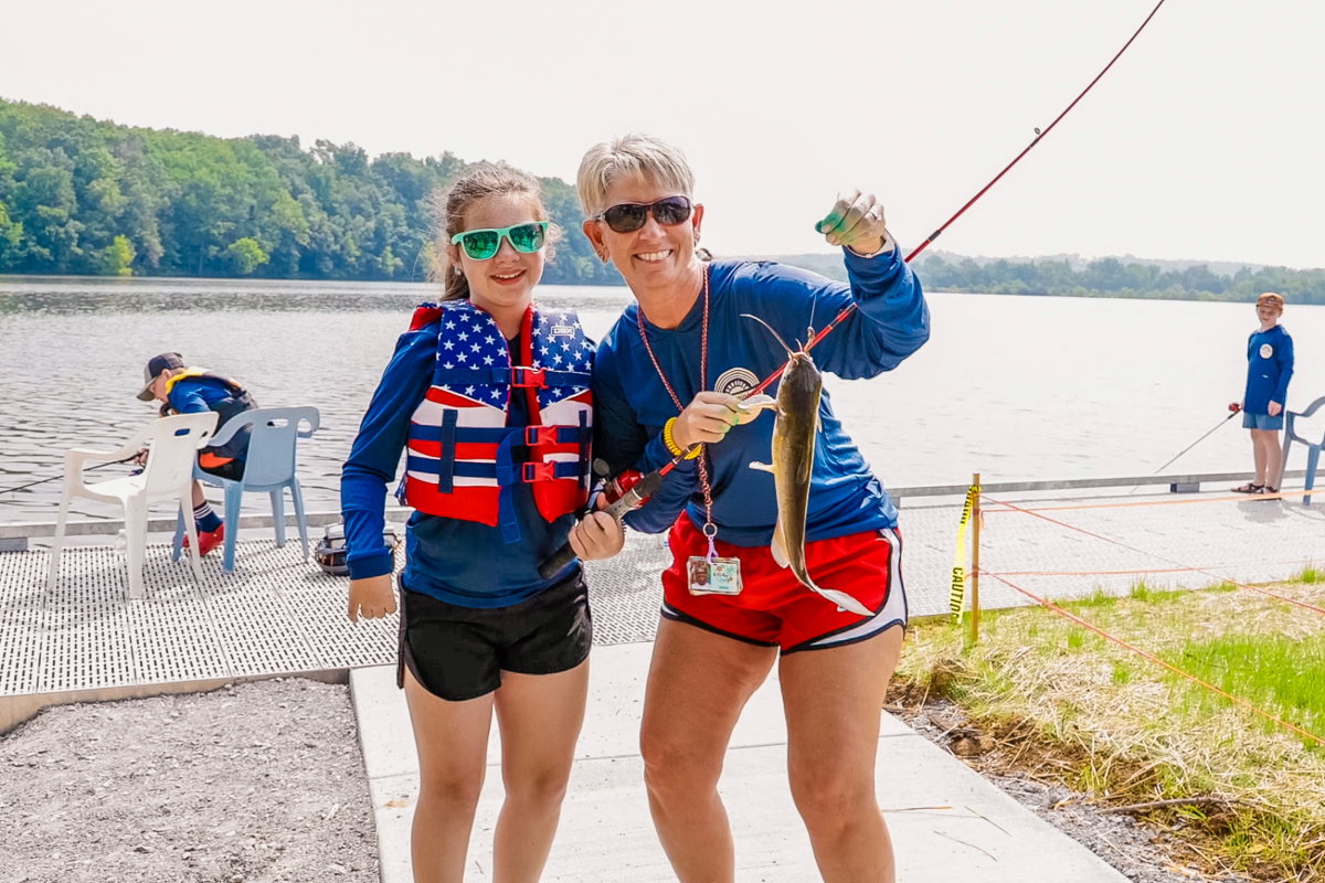 Camp Rainbow fishing tournament at Brandon Springs at Land Between the Lakes on June 11, 2025. (Wesley Irvin)