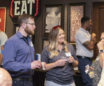 The Clarksville Chamber Business After Hours at the Holiday Inn on June 26, 2025 (Jeff Danault)