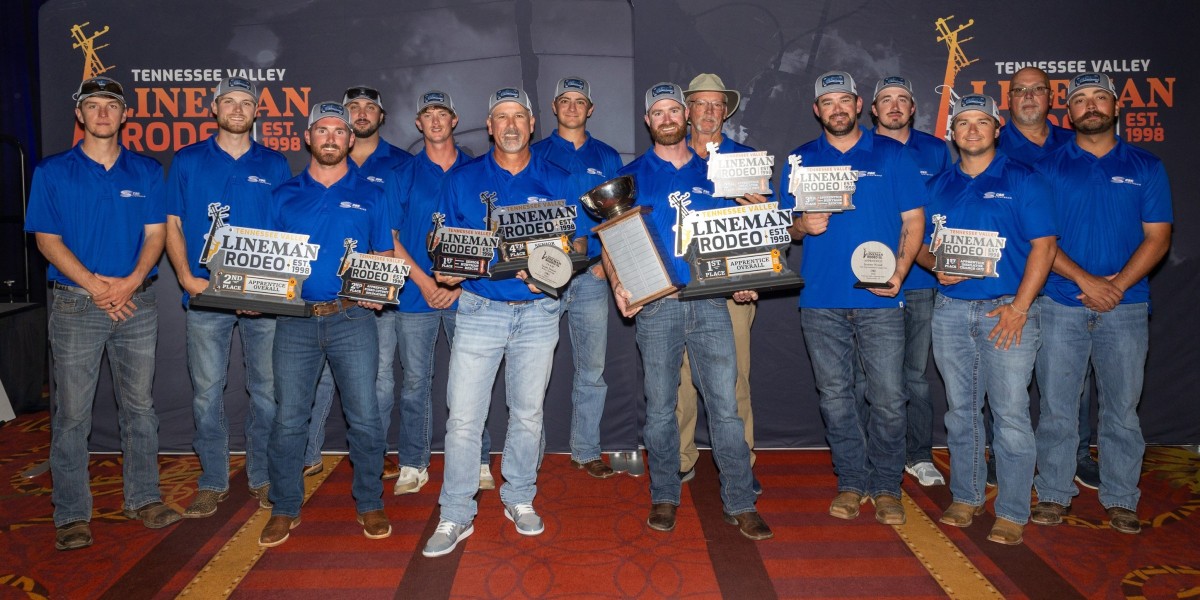 CDE Lightband team at the Tennessee Valley Lineman Rodeo in May 2025. (CDE, contributed)