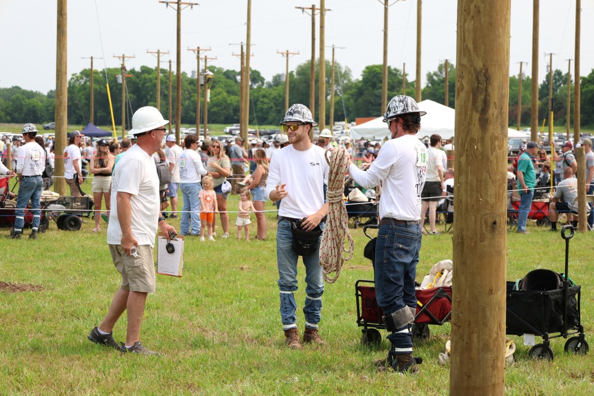 CDE Lightband team at the Tennessee Valley Lineman Rodeo in May 2025. (CDE, contributed)