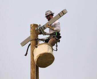 CDE Lightband team at the Tennessee Valley Lineman Rodeo in May 2025. (CDE, contributed)