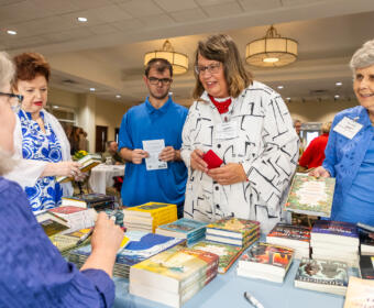 Clarksville Writers Conference at the F&M Bank Franklin Room on June 5, 2025. (Wesley Irvin)