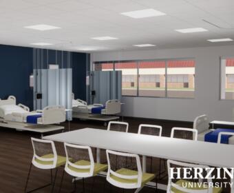 Design plans for Herzing University's Clarksville campus by In Studio Architecture. (Contributed)