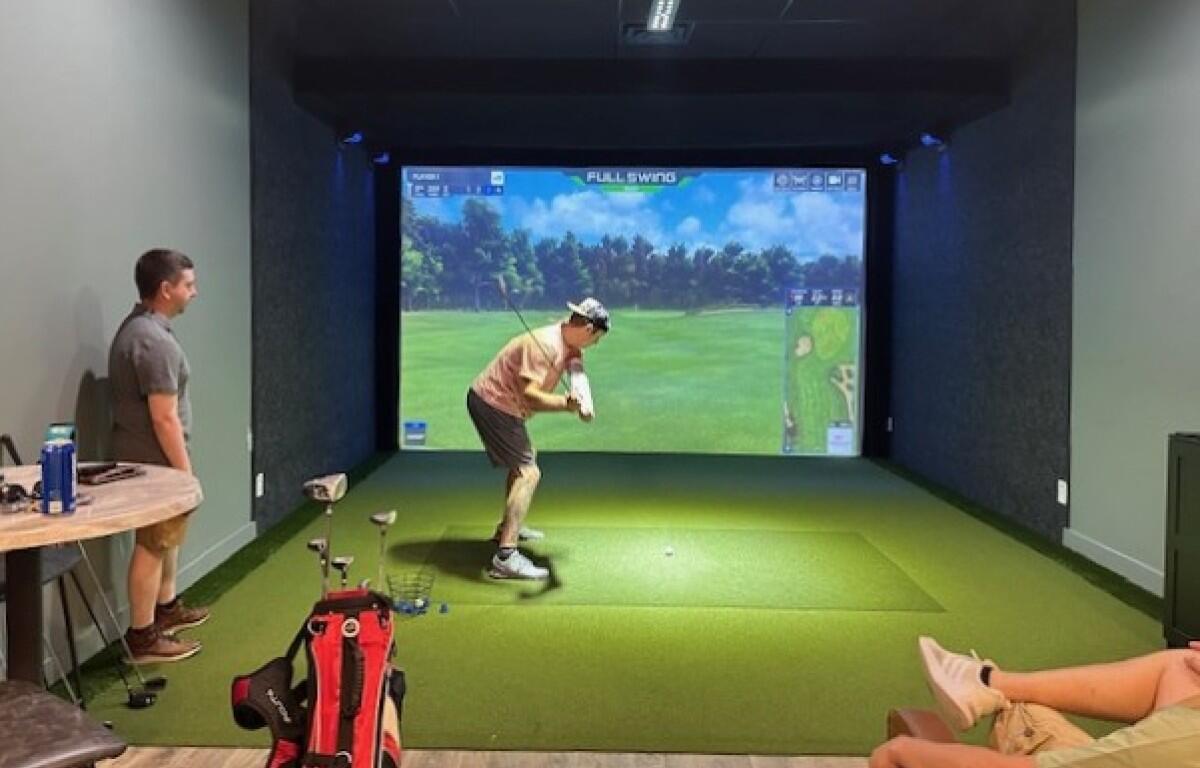 The Back Nine Golf in Clarksville. (Sarah Daniel)