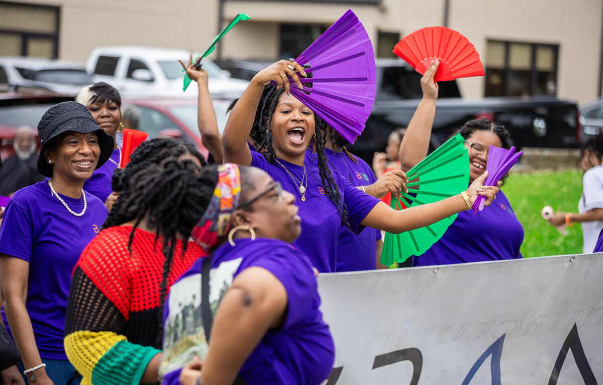 5th annual Juneteenth Parade in Downtown Clarksville on June 19, 2025. (Wesley Irvin)