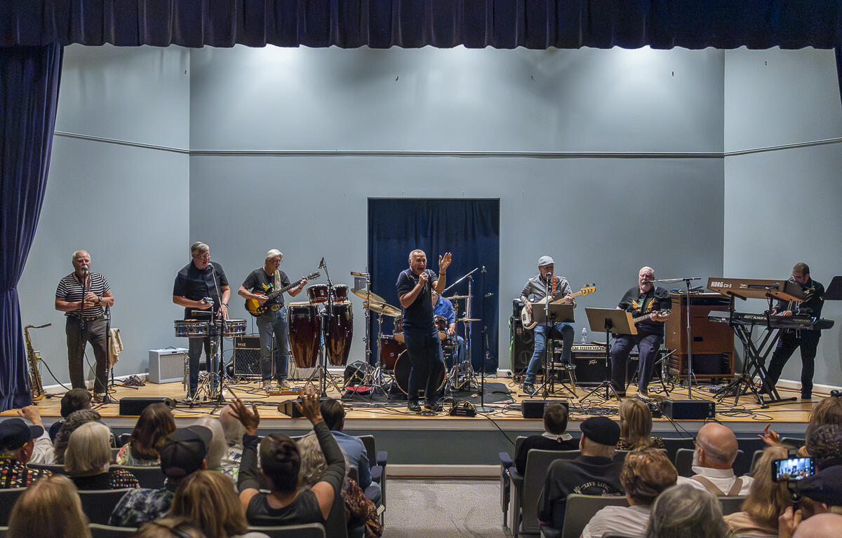 Local music legends of the 60's and 70's perform Rocking Clarksville at the Customs House Museum on June 14, 2025 (Jeff Danault)