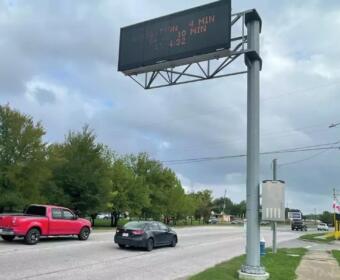 Dynamic Message Signs for motorists that will be installed on Wilma Rudolph Boulevard. (Contributed)