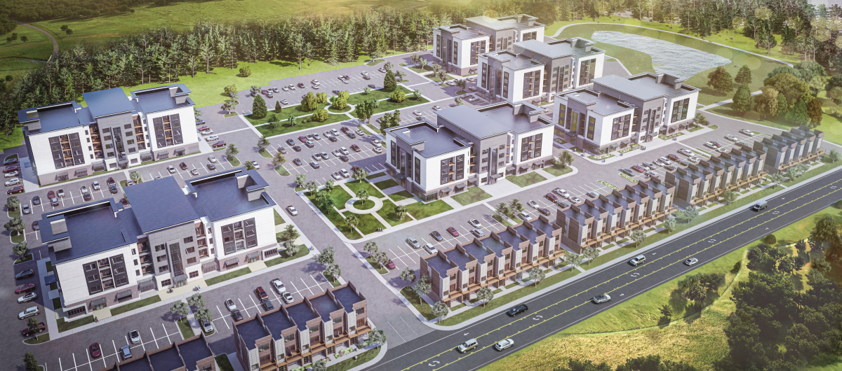 Walker Town Centre in Clarksville in July 2025. (Singletary Construction, contributed)