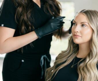Filler injection at Bella Med Spa. (Contributed)