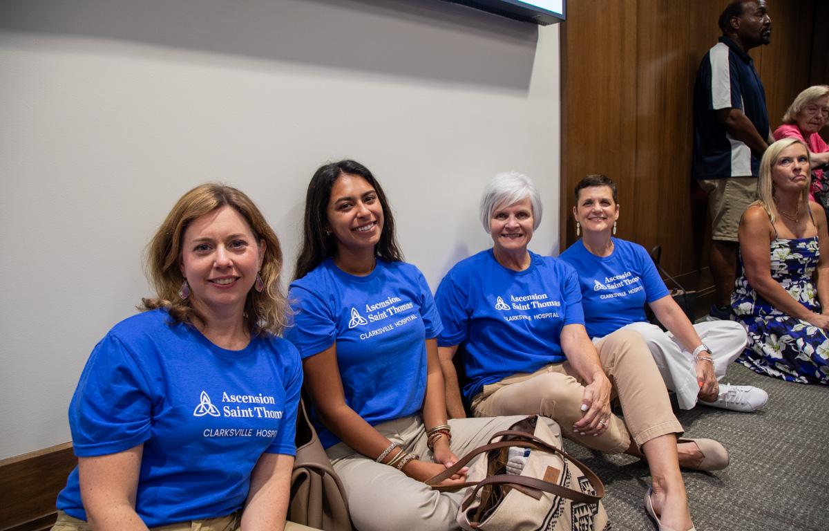 The Clarksville CON hearings at the Tennessee Health Facilities Commission on July 23. 2025. (Jordan Renfro)