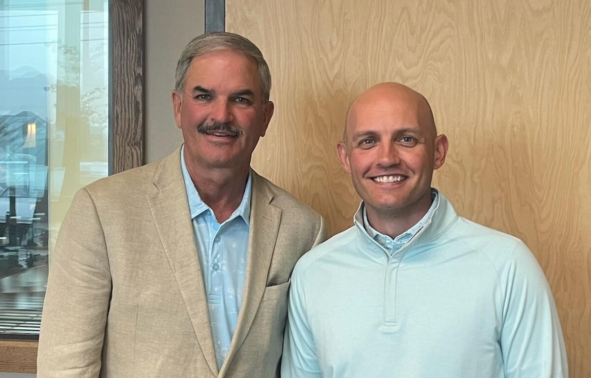 Charlie Koon, left, and Kevin Kennedy Jr.