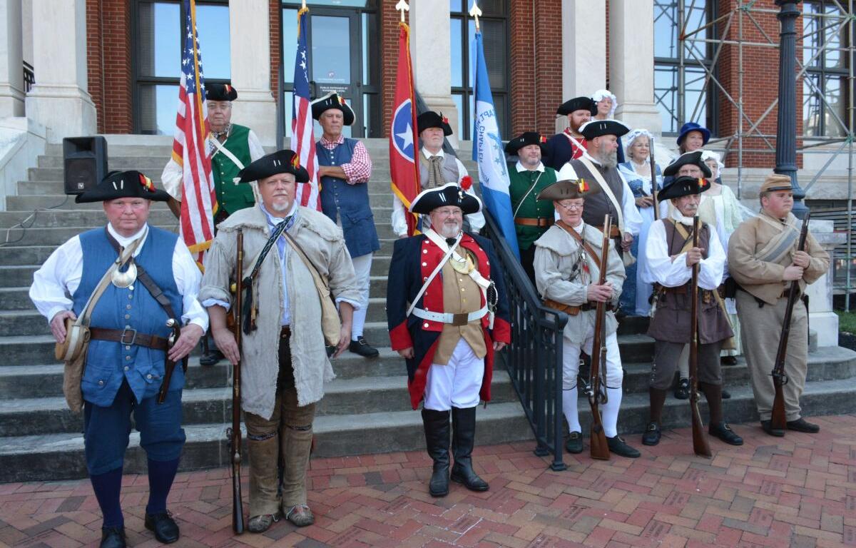 Patriotic citizens of Clarksville-Montgomery County came together and celebrated the nation's birthday at the annual reading of the Declaration of Independence on July 4, 2025. (Lee Erwin)