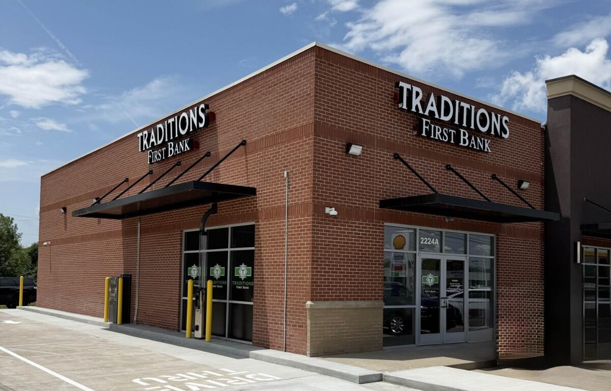 Traditions First Bank (Contributed)
