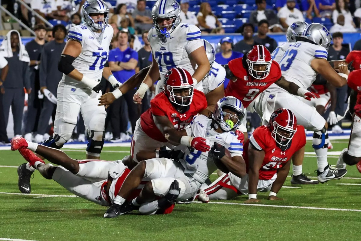 Austin Peay State University plays MTSU on Aug. 30, 2025. (Preston Ludwick/APSU, contributed)