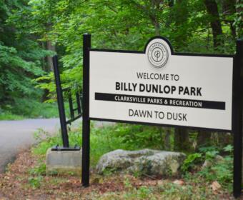 Billy Dunlop Park in Clarksville.