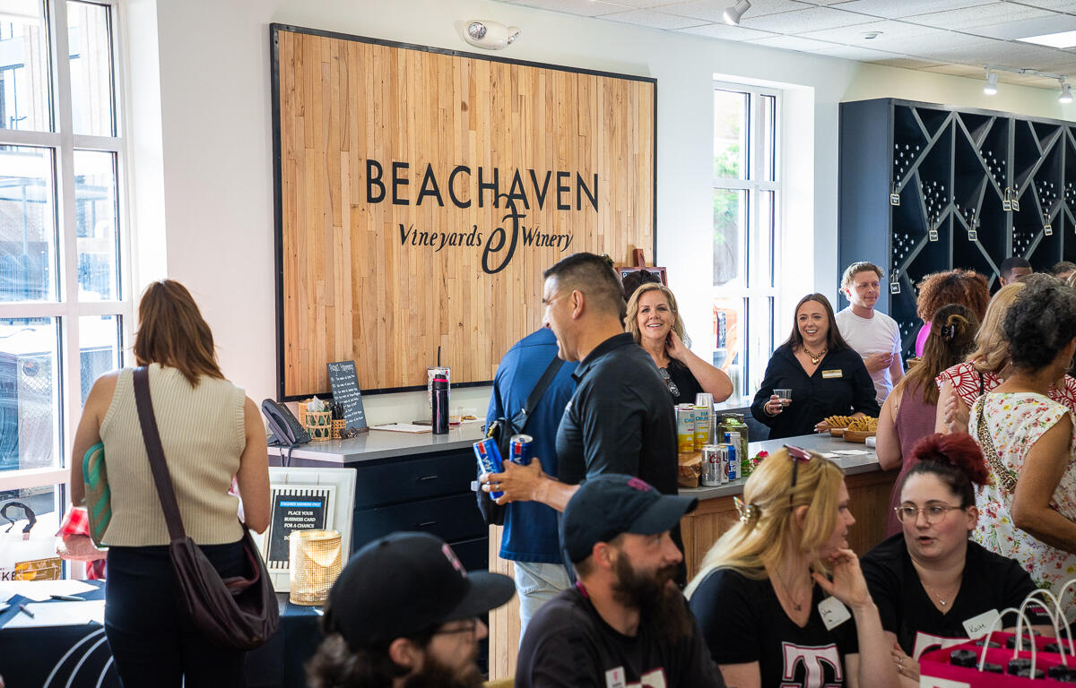 Business After Hours at Beachaven Downtown on August 21, 2025. (Wesley Irvin)