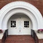 The finished City Hall arch in July 2025. (Clarksville Foundry, contributed)