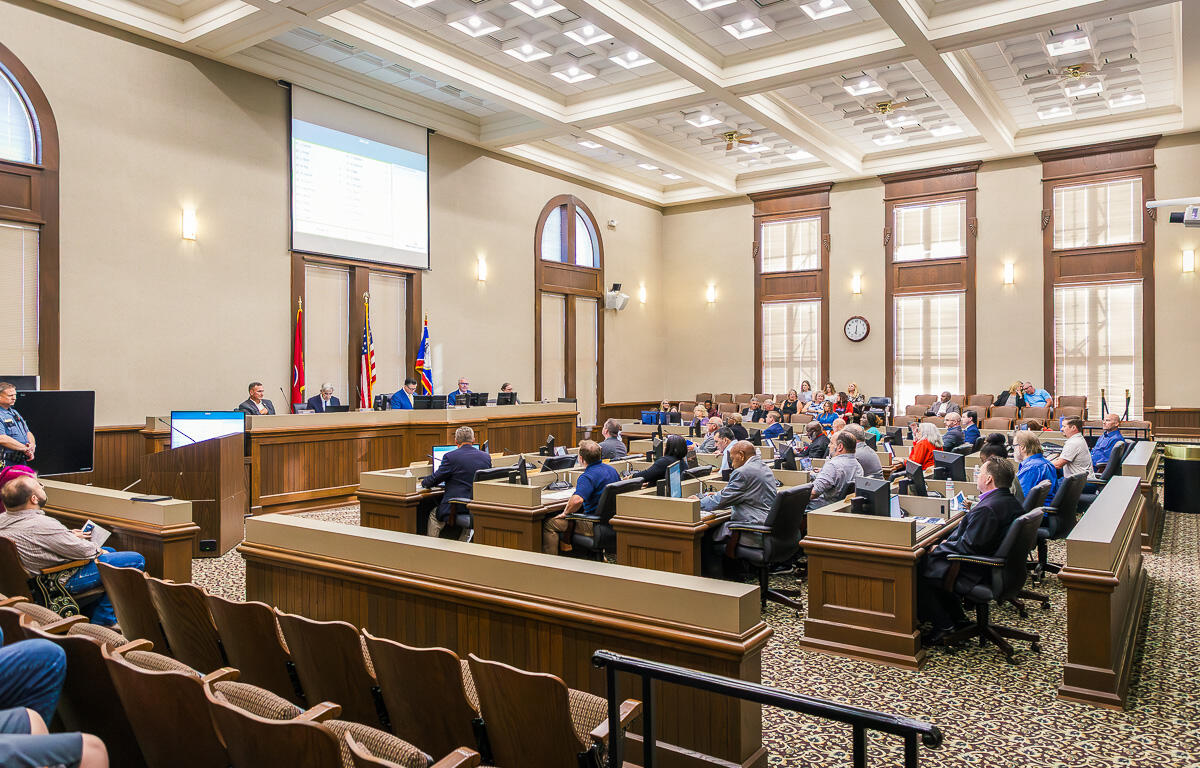 Montgomery County Commission on August 11, 2025. (Wesley Irvin)