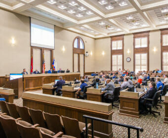 Montgomery County Commission on August 11, 2025. (Wesley Irvin)