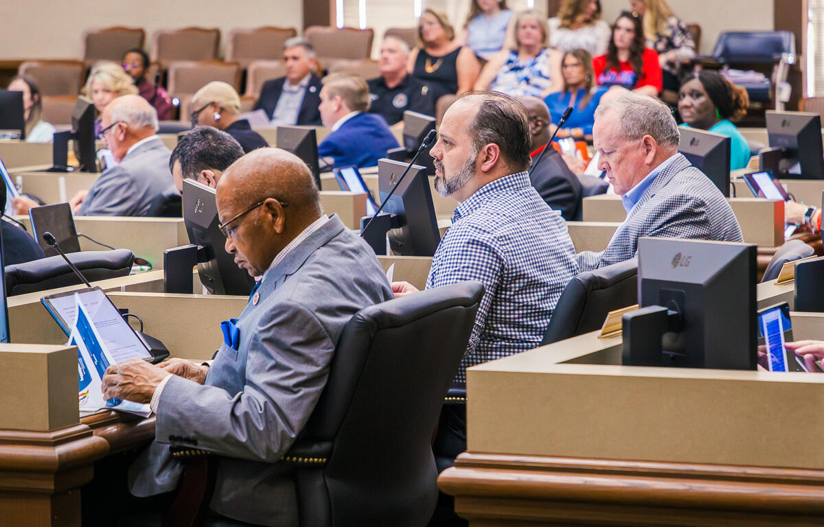 Montgomery County Commission on August 11, 2025. (Wesley Irvin)
