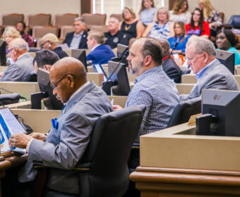 Montgomery County Commission on August 11, 2025. (Wesley Irvin)