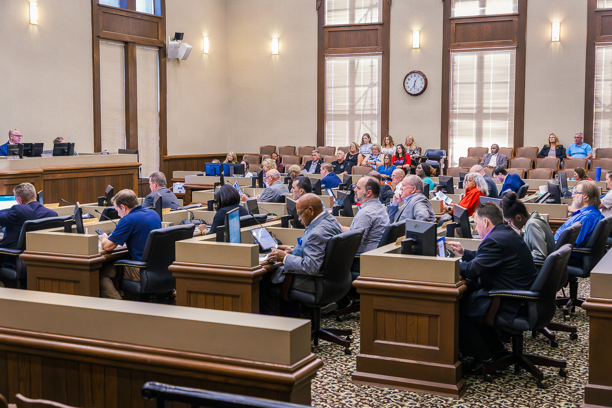Montgomery County Commission on August 11, 2025. (Wesley Irvin)
