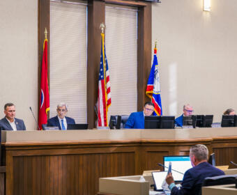 Montgomery County Commission on August 11, 2025. (Wesley Irvin)