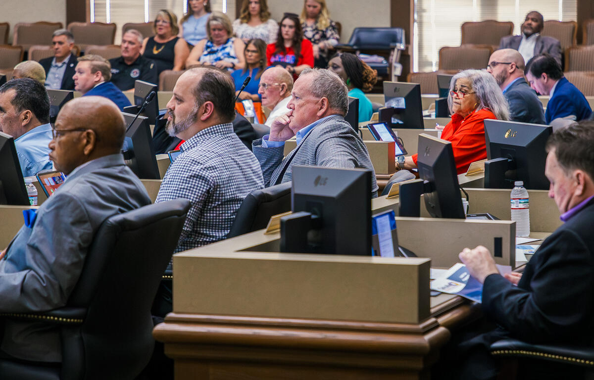 Montgomery County Commission on August 11, 2025. (Wesley Irvin)