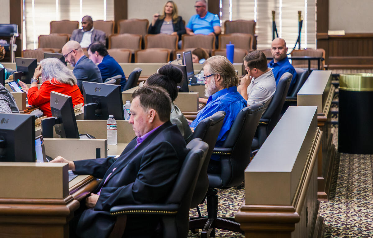 Montgomery County Commission on August 11, 2025. (Wesley Irvin)