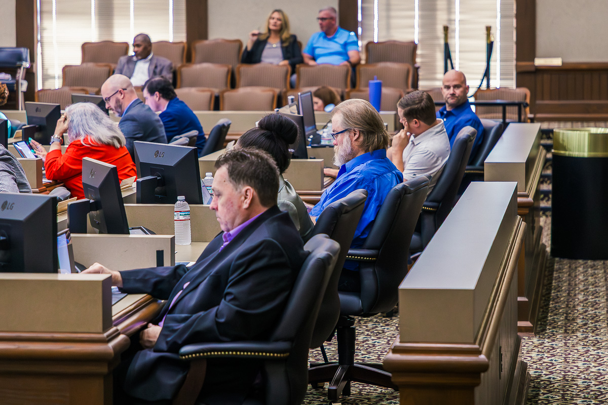 Montgomery County Commission on August 11, 2025. (Wesley Irvin)