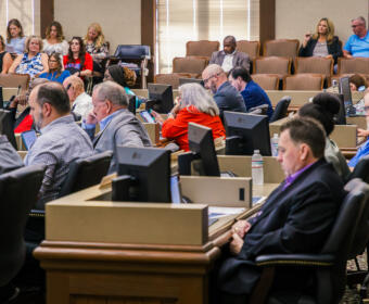 Montgomery County Commission on August 11, 2025. (Wesley Irvin)