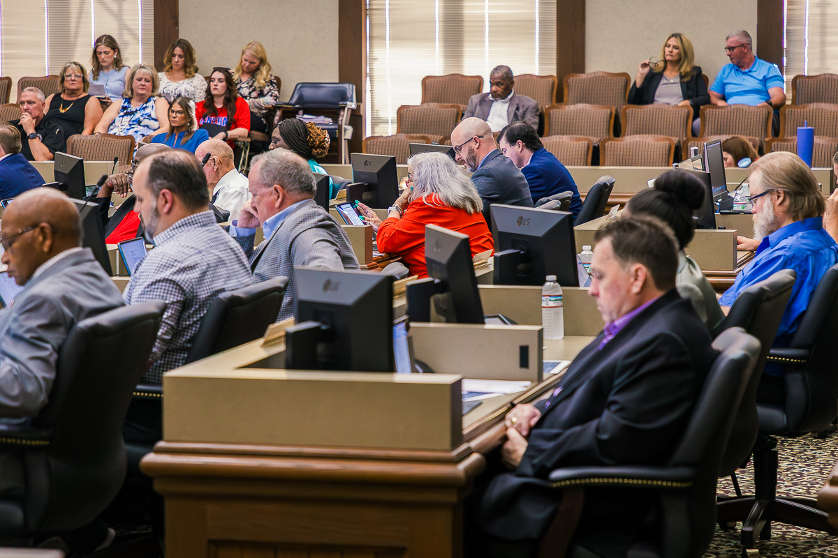 Montgomery County Commission on August 11, 2025. (Wesley Irvin)