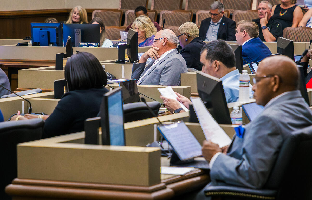 Montgomery County Commission on August 11, 2025. (Wesley Irvin)