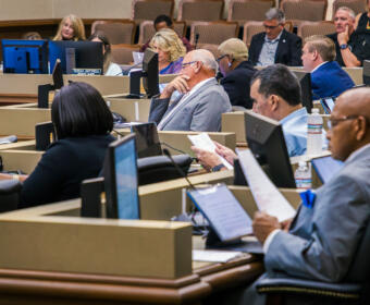 Montgomery County Commission on August 11, 2025. (Wesley Irvin)