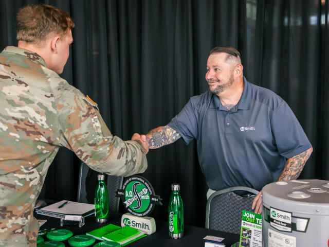 Mega Job Fair at the Wilma Rudolph Event Center on August 12, 2025. (Wesley Irvin)