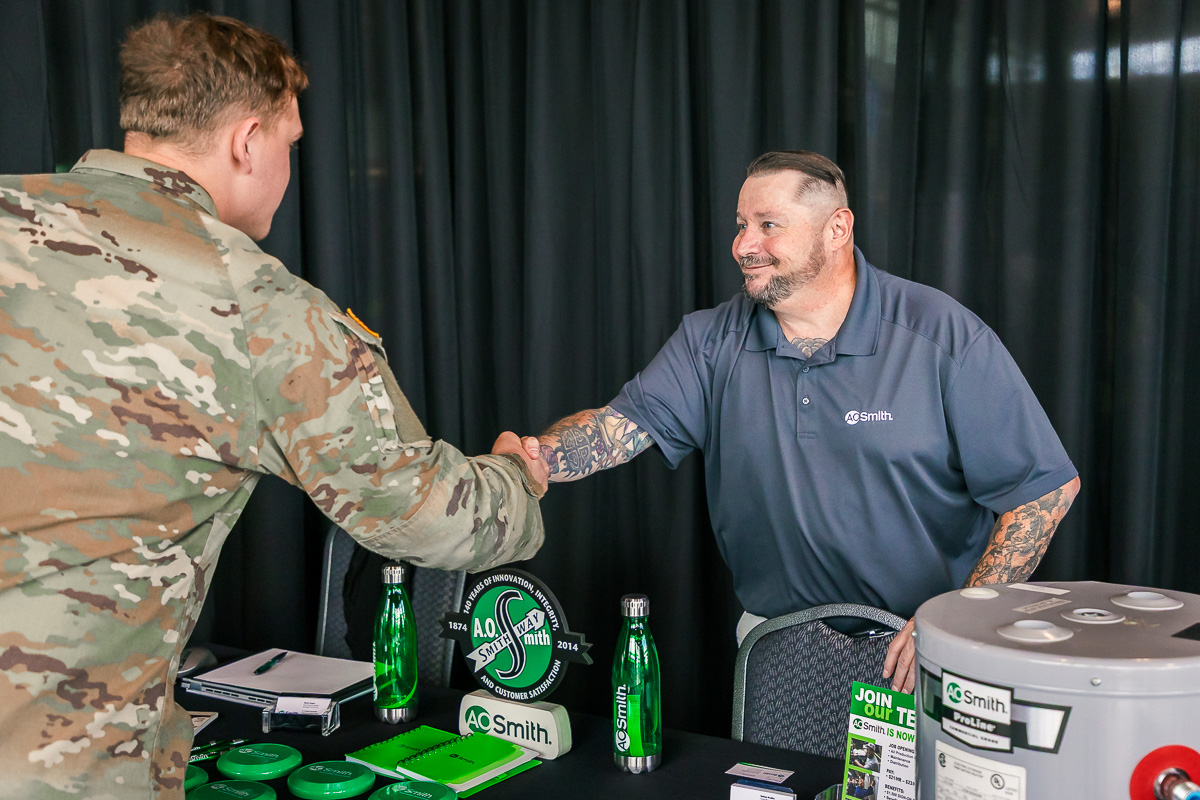 Mega Job Fair at the Wilma Rudolph Event Center on August 12, 2025. (Wesley Irvin)