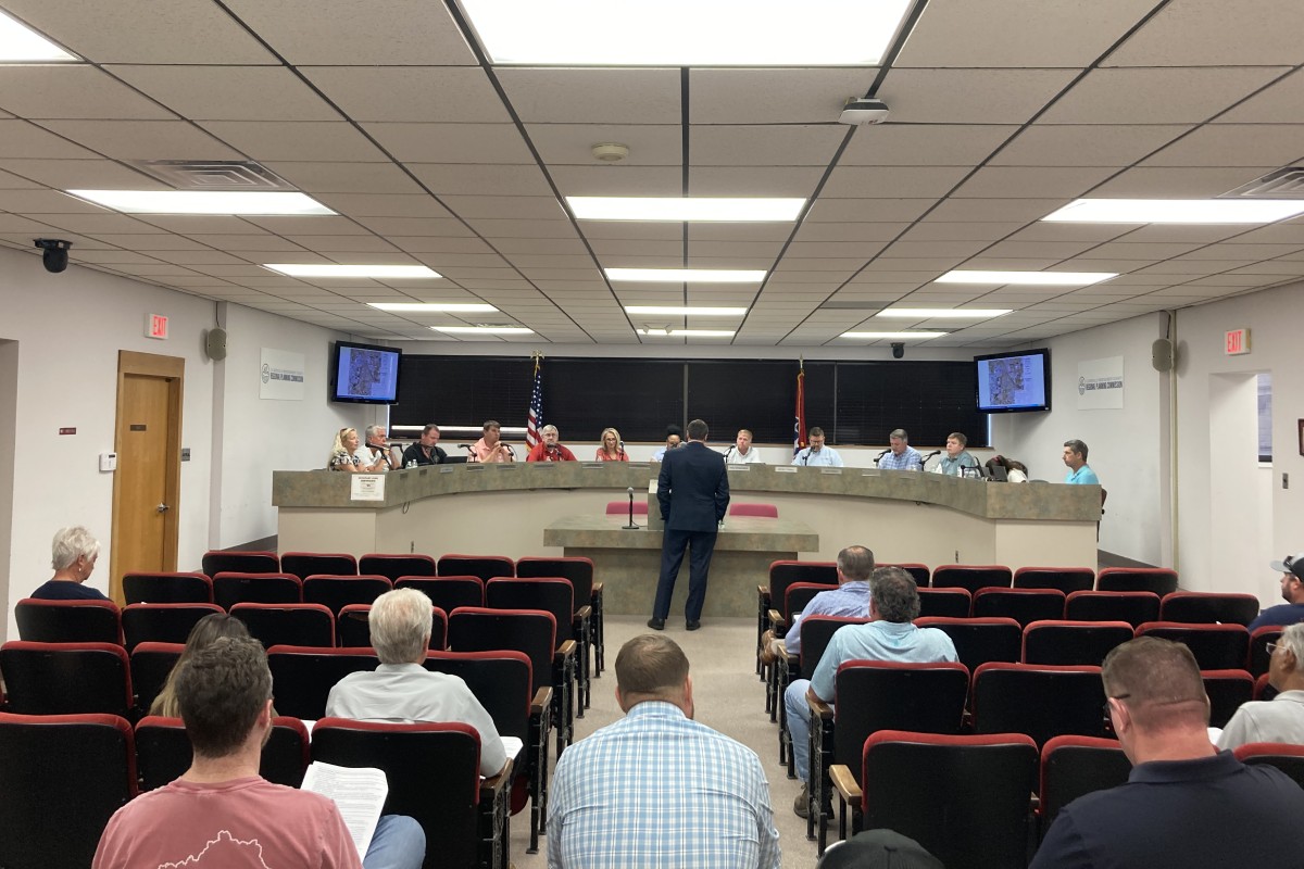 Regional Planning Commission meeting held on Aug. 26, 2025. (Christian Brown)