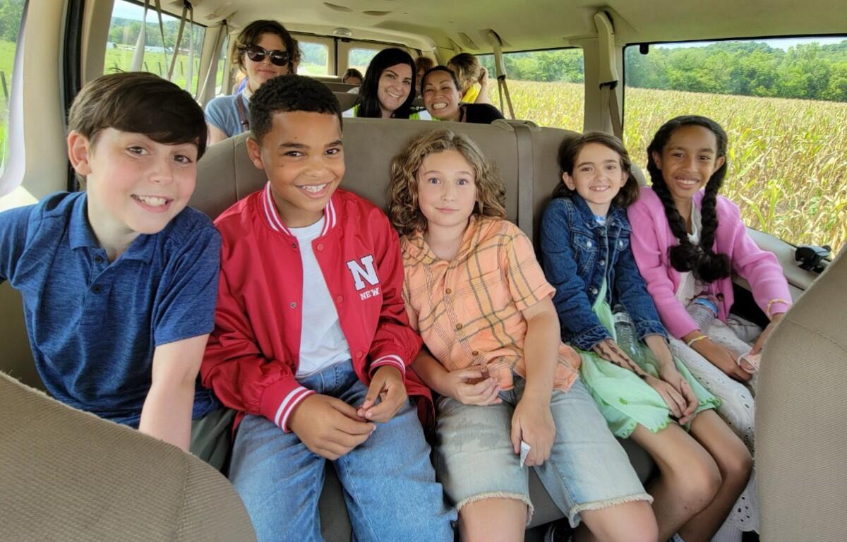 Some of the children's cast of Sketch, from the left, Kue Lawrence, Jaxen Kenner, Kalon Cox, Bianca Belle and Genesis Rose Brown. (Contributed, Amber Kenner)