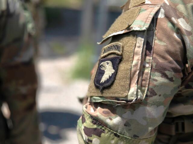 A 101st Airborne Division Screaming Eagle patch (US Army, contributed)