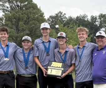The Clarksville High Boys Golf team. (Contributed)