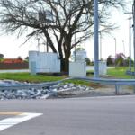 Gary the Guardrail at Trenton and Tylertown Roads. (Casey Williams)