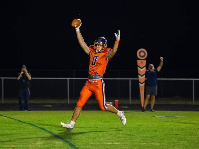 Parker Keenan during Kirkwood High School vs. East Robertson on September 19, 2025. (Wesley Irvin)