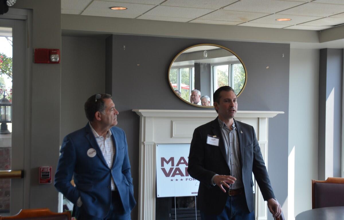 Rep. Mark Green's endorsement event of Matt Van Epps on Sept. 12, 2025, at the Clarksville Country Club. (Christian Brown)