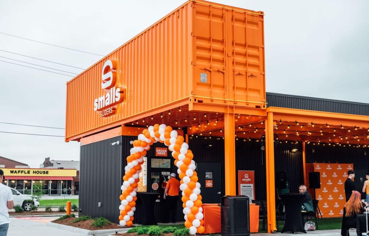 Smalls Sliders location. (Contributed by Conor Mills, All Points Public Relations)
