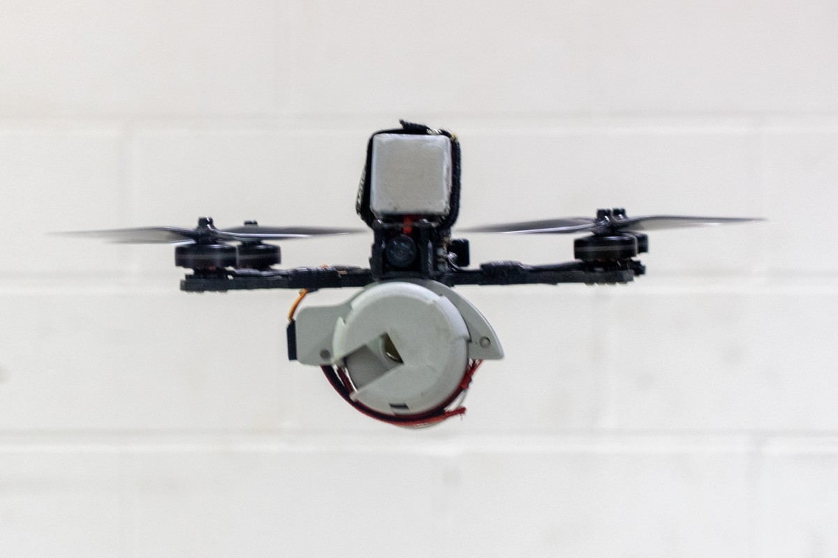 The Attritable Battlefield Enabler 1.01 (ABE), unveiled by the 101st Airborne Division. (U.S. Army photo)